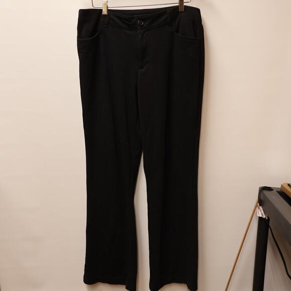 Riders by Lee Straight Leg Black Polyester Work pants SZ 16M - Picture 9 of 13